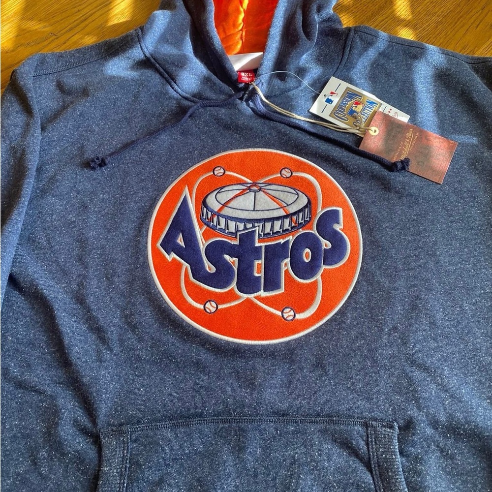 Mitchell & Ness Navy Astros Hoodie